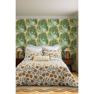 Sanderson 'Anaar' Cotton Duvet Cover Set in Light Beige Size: King Light Beige King Sanderson 'Anaar' Cotton Duvet Cover Set in Light Beige Size: King Light Beige King