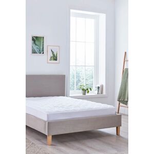 Martex Eco Pure Microfibre Mattress Protector in White Size: Single White Single Martex Eco Pure Microfibre Mattress Protector in White Size: Single White Single