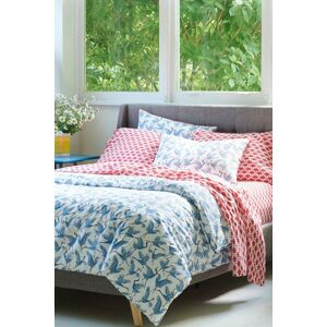 Martex Blue 'Family of Cranes' Duvet Cover Set Size: Super King Blue Super King Martex Blue 'Family of Cranes' Duvet Cover Set Size: Super King Blue Super King