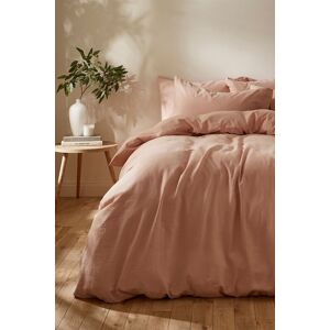 Martex Touch of Linen Duvet Cover Set (Includes 2 Pillowcases 1 For Single) in Pale Pink Size: Single Pale Pink Single Martex Touch of Linen Duvet Cover Set (Includes 2 Pillowcases 1 For Single) in Pale Pink Size: Single Pale Pink Single