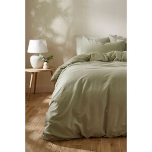 Martex Touch of Linen Duvet Cover Set (Includes 2 Pillowcases 1 For Single) in Pale Green Size: Double Pale Green Double Martex Touch of Linen Duvet Cover Set (Includes 2 Pillowcases 1 For Single) in Pale Green Size: Double Pale Green Double