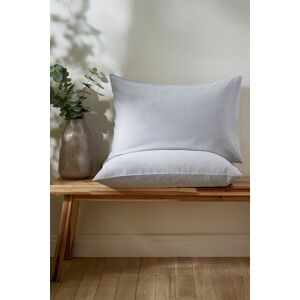 Martex Touch of Linen Housewife Pillowcase Pair in Pale Blue Pale Blue Martex Touch of Linen Housewife Pillowcase Pair in Pale Blue Pale Blue