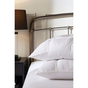 Hotel Pure Luxury Premium Suite Pleated Pillow Pair in White White Hotel Pure Luxury Premium Suite Pleated Pillow Pair in White White