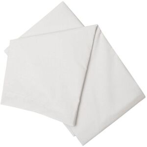 Belledorm Easy Care 200 Thread Count Cotton Polyester Percale Flat Sheet in Light Grey Size: King Light Grey King Belledorm Easy Care 200 Thread Count Cotton Polyester Percale Flat Sheet in Light Grey Size: King Light Grey King