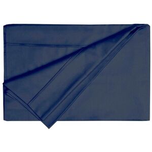 Belledorm Egyptian Cotton 200 Thread Count Flat Sheet in Navy Size: Single Navy Single Belledorm Egyptian Cotton 200 Thread Count Flat Sheet in Navy Size: Single Navy Single