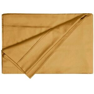 Belledorm Egyptian Cotton 200 Thread Count Flat Sheet in Mustard Size: King Mustard King Belledorm Egyptian Cotton 200 Thread Count Flat Sheet in Mustard Size: King Mustard King