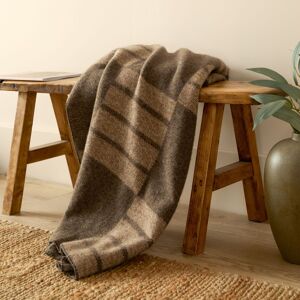 Yard Harlech Woven Reversible Throw in Brown Size: 130 cm x 180 cm Brown 130 cm x 180 cm Yard Harlech Woven Reversible Throw in Brown Size: 130 cm x 180 cm Brown 130 cm x 180 cm