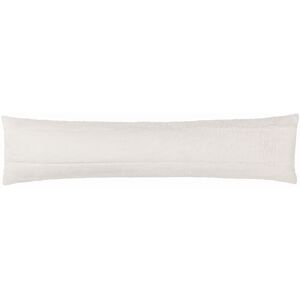 Paoletti Empress Faux Fur Draught Excluder Cover in Off-White Off-White Paoletti Empress Faux Fur Draught Excluder Cover in Off-White Off-White