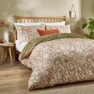Duvet Day Anika Duvet Cover Set - Reversible Paisley Bedding with Earthy Tones & Traditional Design Duvet Day Anika Duvet Cover Set - Reversible Paisley Bedding with Earthy Tones & Traditional Design