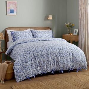 Wylder Nature Hannah Duvet Cover Set - Blue - Double Wylder Nature Hannah Duvet Cover Set - Blue - Double