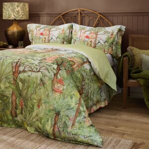 Voyage Maison Eden Ruins Printed 100% Cotton Duvet Cover Set in Green Size: Super King Green Super King Voyage Maison Eden Ruins Printed 100% Cotton Duvet Cover Set in Green Size: Super King Green Super King