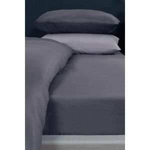 OHS Plain Dyed Non-Iron Fitted Bed Sheet in Mid Grey Size: King Fitted Mid Grey King Fitted OHS Plain Dyed Non-Iron Fitted Bed Sheet in Mid Grey Size: King Fitted Mid Grey King Fitted