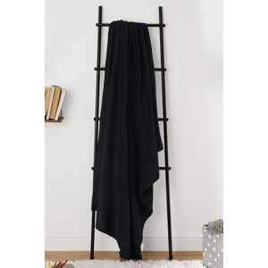 OHS Warm Plain Fleece Throw Over Bed Blanket in Black Size: 200 cm x 240 cm Black 200 cm x 240 cm OHS Warm Plain Fleece Throw Over Bed Blanket in Black Size: 200 cm x 240 cm Black 200 cm x 240 cm