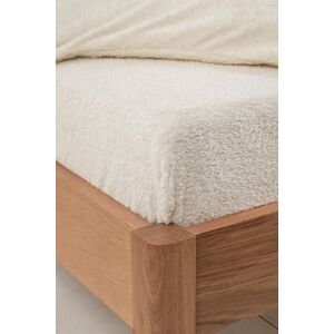 OHS Teddy Fleece Thermal Fitted Bed Sheet in Cream Size: Single Fitted Cream Single Fitted OHS Teddy Fleece Thermal Fitted Bed Sheet in Cream Size: Single Fitted Cream Single Fitted