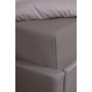 OHS Luxury Plain Dyed Cotton 30cm Deep Fitted Bed Sheet in Grey Size: King Fitted Grey King Fitted OHS Luxury Plain Dyed Cotton 30cm Deep Fitted Bed Sheet in Grey Size: King Fitted Grey King Fitted