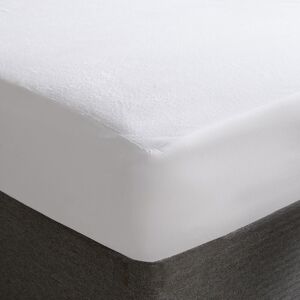 OHS Waterproof Mattress Protector Terry Fleece Topper Elasticated Soft Fitted Sheet in White Size: Double Fitted White Double Fitted OHS Waterproof Mattress Protector Terry Fleece Topper Elasticated Soft Fitted Sheet in White Size: Double Fitted White Double Fitted