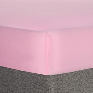 OHS Plain Dyed Non-Iron Fitted Bed Sheet in Pink Size: Single Fitted Pink Single Fitted OHS Plain Dyed Non-Iron Fitted Bed Sheet in Pink Size: Single Fitted Pink Single Fitted