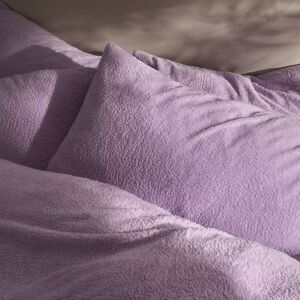 OHS 2 Pack Thermal Teddy Fleece Pillowcase Cover in Lilac Size: Standard Pillow Case Lilac Standard Pillow Case OHS 2 Pack Thermal Teddy Fleece Pillowcase Cover in Lilac Size: Standard Pillow Case Lilac Standard Pillow Case