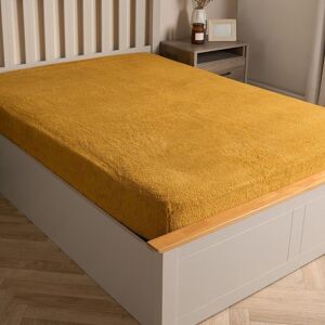 OHS Teddy Fleece Thermal Fitted Bed Sheet in Bright Yellow Size: Single Fitted Bright Yellow Single Fitted OHS Teddy Fleece Thermal Fitted Bed Sheet in Bright Yellow Size: Single Fitted Bright Yellow Single Fitted