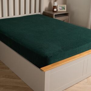 OHS Teddy Fleece Thermal Fitted Bed Sheet in Green Size: Super King Fitted Green Super King Fitted OHS Teddy Fleece Thermal Fitted Bed Sheet in Green Size: Super King Fitted Green Super King Fitted