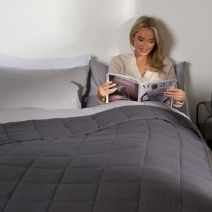 OHS Sensory Sleep Therapy Weighted Blanket 125 x 180 cm 6kg in Charcoal Size: 125 cm x 180 cm Charcoal 125 cm x 180 cm OHS Sensory Sleep Therapy Weighted Blanket 125 x 180 cm 6kg in Charcoal Size: 125 cm x 180 cm Charcoal 125 cm x 180 cm