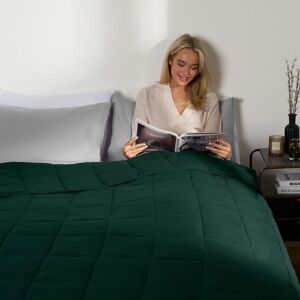 OHS Sensory Sleep Therapy Weighted Blanket 125 x 180 cm 6kg in Dark Green Size: 125 cm x 180 cm Dark Green 125 cm x 180 cm OHS Sensory Sleep Therapy Weighted Blanket 125 x 180 cm 6kg in Dark Green Size: 125 cm x 180 cm Dark Green 125 cm x 180 cm