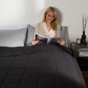 OHS Sensory Sleep Therapy Weighted Blanket 150 x 200 cm 8kg in Black Size: 150 cm x 200 cm Black 150 cm x 200 cm OHS Sensory Sleep Therapy Weighted Blanket 150 x 200 cm 8kg in Black Size: 150 cm x 200 cm Black 150 cm x 200 cm