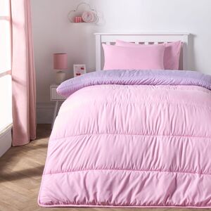 OHS Soft Coverless 10.5 TOG Duvet Set Pillowcase Quilted Cover in Lilac Size: Single Lilac Single OHS Soft Coverless 10.5 TOG Duvet Set Pillowcase Quilted Cover in Lilac Size: Single Lilac Single