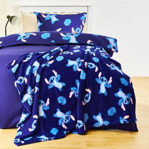 OHS Stitch Throw Kids Soft Coral Fleece Thermal Bedspread Blanket in Blue Blue OHS Stitch Throw Kids Soft Coral Fleece Thermal Bedspread Blanket in Blue Blue