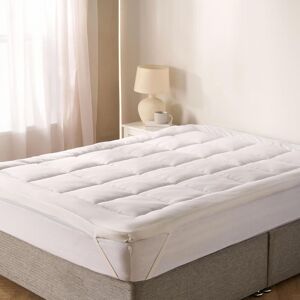 OHS Hotel Quality Anti Allergy Deep Fill Mattress Topper in White Size: King White King OHS Hotel Quality Anti Allergy Deep Fill Mattress Topper in White Size: King White King