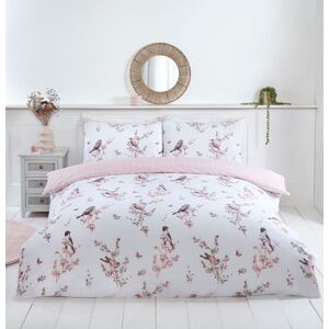 Rapport Home Vintage Toile Floral 180 Thread Count Microfibre Duvet Set with Pillowcase Size: King Multicolor King Rapport Home Vintage Toile Floral 180 Thread Count Microfibre Duvet Set with Pillowcase Size: King Multicolor King
