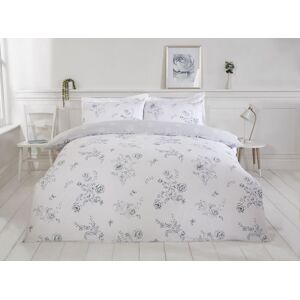 Rapport Home PH Sadie Polycotton Duvet Cover Set With Pillowcase in Blue Size: King Blue King Rapport Home PH Sadie Polycotton Duvet Cover Set With Pillowcase in Blue Size: King Blue King
