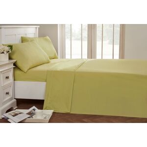 Rapport Home 56P Polycotton Housewife Pillowcase Pair in Green Size: Standard Pillow Case Green Standard Pillow Case Rapport Home 56P Polycotton Housewife Pillowcase Pair in Green Size: Standard Pillow Case Green Standard Pillow Case