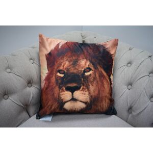 Rapport Home Aslan Lion Polyester Cushion Cover (43x43) Multicolor Size: 43 cm x 43 cm Multicolor 43 cm x 43 cm Rapport Home Aslan Lion Polyester Cushion Cover (43x43) Multicolor Size: 43 cm x 43 cm Multicolor 43 cm x 43 cm