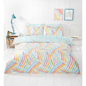 Rapport Home Art Microfibre Polyester Duvet Set with Pillowcase Size: King Multicolor King Rapport Home Art Microfibre Polyester Duvet Set with Pillowcase Size: King Multicolor King