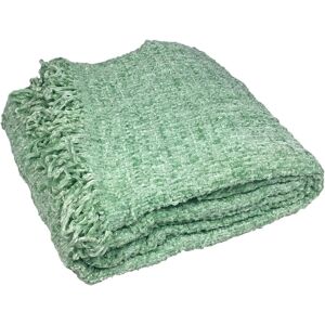 Rapport Home Zarah Polyester Woven Throw in Green Size: 150 cm × 200 cm Green 150 cm × 200 cm Rapport Home Zarah Polyester Woven Throw in Green Size: 150 cm × 200 cm Green 150 cm × 200 cm
