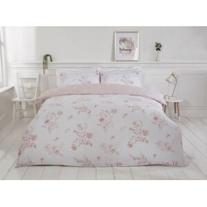 Rapport Home PH Sadie Polycotton Duvet Cover Set With Pillowcase in Rose Size: Double Rose Double Rapport Home PH Sadie Polycotton Duvet Cover Set With Pillowcase in Rose Size: Double Rose Double