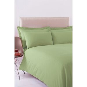 Martex Poetry Plain Dyed Duvet Cover Set in Pale Green Size: King Pale Green King Martex Poetry Plain Dyed Duvet Cover Set in Pale Green Size: King Pale Green King