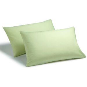Martex Poetry Polycotton Housewife Pillowcase Pair in Pale Green Size: Standard Pillow Case Pale Green Standard Pillow Case Martex Poetry Polycotton Housewife Pillowcase Pair in Pale Green Size: Standard Pillow Case Pale Green Standard Pillow Case