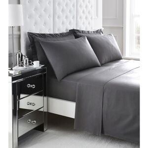 GAVENO CAVAILIA 200 Thread Count Fitted Sheet in Grey Size: King Grey King GAVENO CAVAILIA 200 Thread Count Fitted Sheet in Grey Size: King Grey King