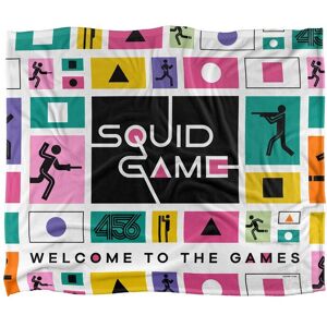Netflix Squid Game Season 3 152 X 127 cm Game Icons Silky Touch Super Soft Throw Blanket in White White 152 X 127 cm Netflix Squid Game Season 3 152 X 127 cm Game Icons Silky Touch Super Soft Throw Blanket in White White 152 X 127 cm