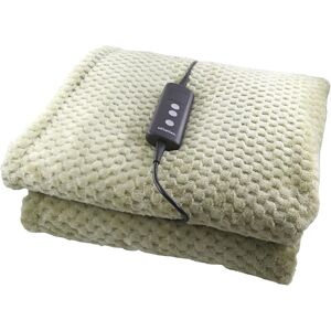 Schallen Waffle Soft Fleece Heated Electric Throw Over Blanket Honeycomb Overblanket with Timer & 10 Heat Settings (Sage Green) in Green Green Schallen Waffle Soft Fleece Heated Electric Throw Over Blanket Honeycomb Overblanket with Timer & 10 Heat Settings (Sage Green) in Green Green