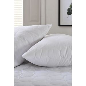 The Lyndon Company Cotton Quilted Pillow Protector - Pair, 48x74cm The Lyndon Company Cotton Quilted Pillow Protector - Pair, 48x74cm