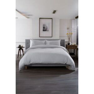 The Lyndon Company St Quentin 100% Cotton Reversible Duvet Bedlinen Deyongs 1846 in Grey Size: Double Grey Double The Lyndon Company St Quentin 100% Cotton Reversible Duvet Bedlinen Deyongs 1846 in Grey Size: Double Grey Double