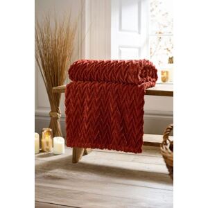 Deyongs Tadcaster - Terracotta - 140x180cm - throw Deyongs Tadcaster - Terracotta - 140x180cm - throw