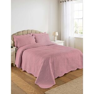 Chums Olivia Quilted Bedspread Set Includes FREE Quilted Pillowsham(s) in Pink Size: Double Pink Double Chums Olivia Quilted Bedspread Set Includes FREE Quilted Pillowsham(s) in Pink Size: Double Pink Double