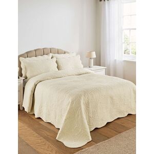 Chums Olivia Quilted Bedspread Set Includes FREE Quilted Pillowsham(s) in Ecru Size: King Ecru King Chums Olivia Quilted Bedspread Set Includes FREE Quilted Pillowsham(s) in Ecru Size: King Ecru King