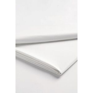 CHRISTY 400TC Luxury Cotton Sateen Plain Dye Bedding Flat Sheets in White Size: Double Flat White Double Flat CHRISTY 400TC Luxury Cotton Sateen Plain Dye Bedding Flat Sheets in White Size: Double Flat White Double Flat