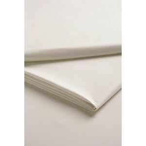 CHRISTY 400TC Luxury Cotton Sateen Plain Dye Bedding Flat Sheets in Cream Size: King Flat Cream King Flat CHRISTY 400TC Luxury Cotton Sateen Plain Dye Bedding Flat Sheets in Cream Size: King Flat Cream King Flat