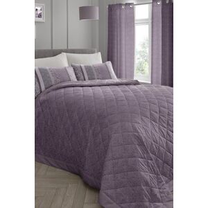 Dreams & Drapes 'Hanworth' Modern Leaves & Fauna Striped Duvet Cover Set in Lavender Lavender Dreams & Drapes 'Hanworth' Modern Leaves & Fauna Striped Duvet Cover Set in Lavender Lavender